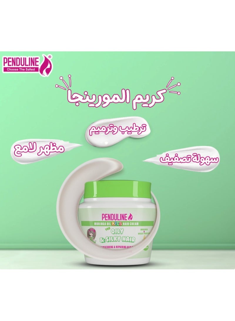 PENDULINE Moringa Hair Cream for Kids - Natural Detangling & Moisturizing - (150 ml) - Image 4