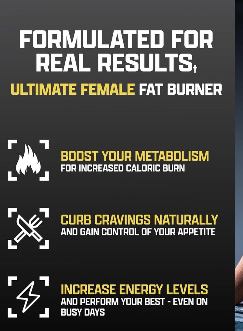 نورتكس ريسيرش حارق الدهون ليبو 6 للنساء - ليمون حامض - (90 جم) - Image 3