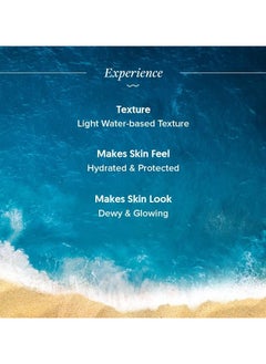 Aqualogica Aqualogica Glow+ Dewy Sunscreen SPF 50 PA+++ For UVA/B & Blue Light Protection, for Glowing & Well Protected Skin, Cream, 50G  - Image 3