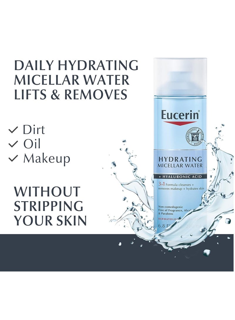 Eucerin Hydrating Micellar Water 6.8 oz  - Image 2