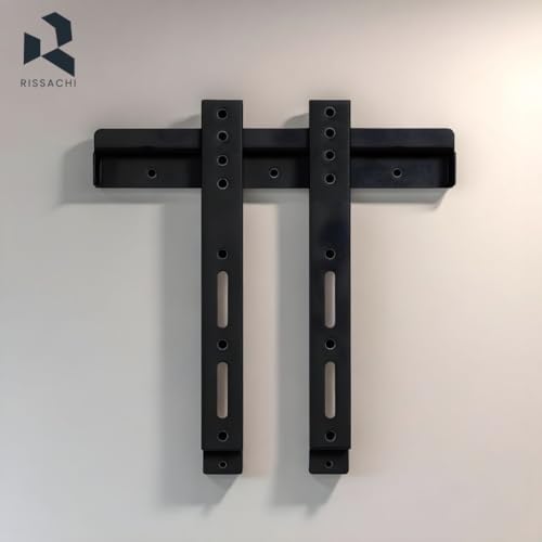RISSACHI® TV Stand | Wall Mount TV Stand Fixed Bracket for 14–43 Inch LED LCD TVs | Universal VESA Compatible | Metal Build | Slim Design | Space Saving Mount for Home and Office - Image 4
