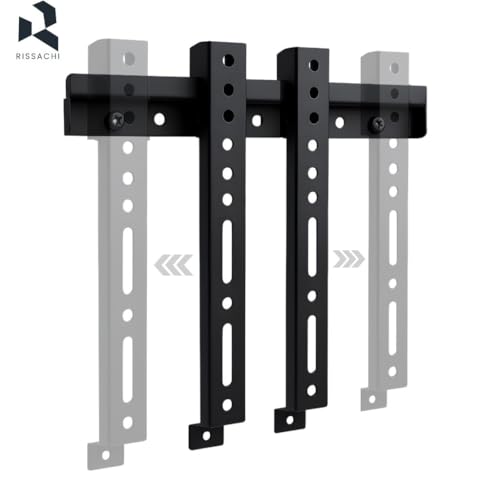 RISSACHI® TV Stand | Wall Mount TV Stand Fixed Bracket for 14–43 Inch LED LCD TVs | Universal VESA Compatible | Metal Build | Slim Design | Space Saving Mount for Home and Office - Image 3