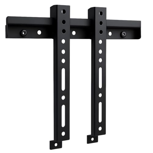 RISSACHI® TV Stand | Wall Mount TV Stand Fixed Bracket for 14–43 Inch LED LCD TVs | Universal VESA Compatible | Metal Build | Slim Design | Space Saving Mount for Home and Office - Image 1