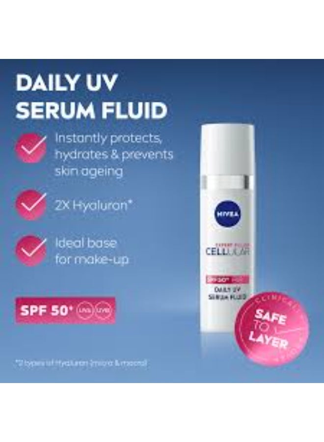 نيفيا سيروم نيفيا إكسبيرت فيلر سيلولار اليومي للأشعة فوق البنفسجية بعامل حماية من أشعة الشمس 50+، 30 مل - Image 3