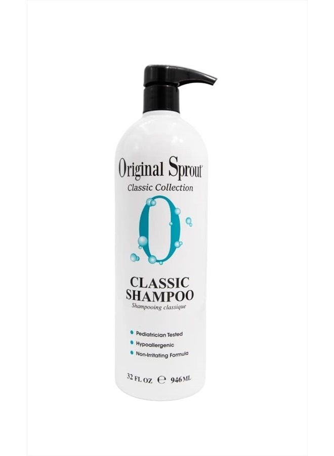 Original Sprout Classic Shampoo, Hair Products for Baby's, Toddler's, Kids, & Adult Women & Men, Helps Alleviate Dandruff or Dry Scalp, Sulfate Free (32 oz) - Image 1