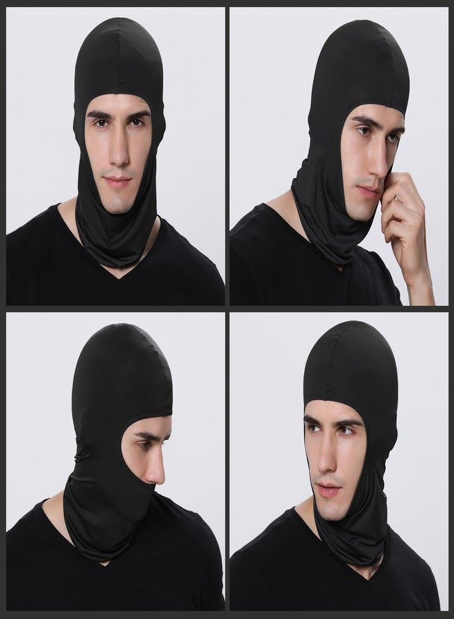 Pukavt Balaclava Face Mask, Ski Mask for Men Women, UV Protection Windproof Scarf for Motorcycle Snowboard Cycling Black - Image 2