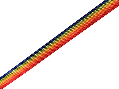 Taida Adjustable Nylon Dog Collar, pet Collar 1 Inch 3/4 Inch 5/8 Inch Wide, for Large Medium Small Dogs (S(5/8" x 11-16"), Rainbow) - Image 3