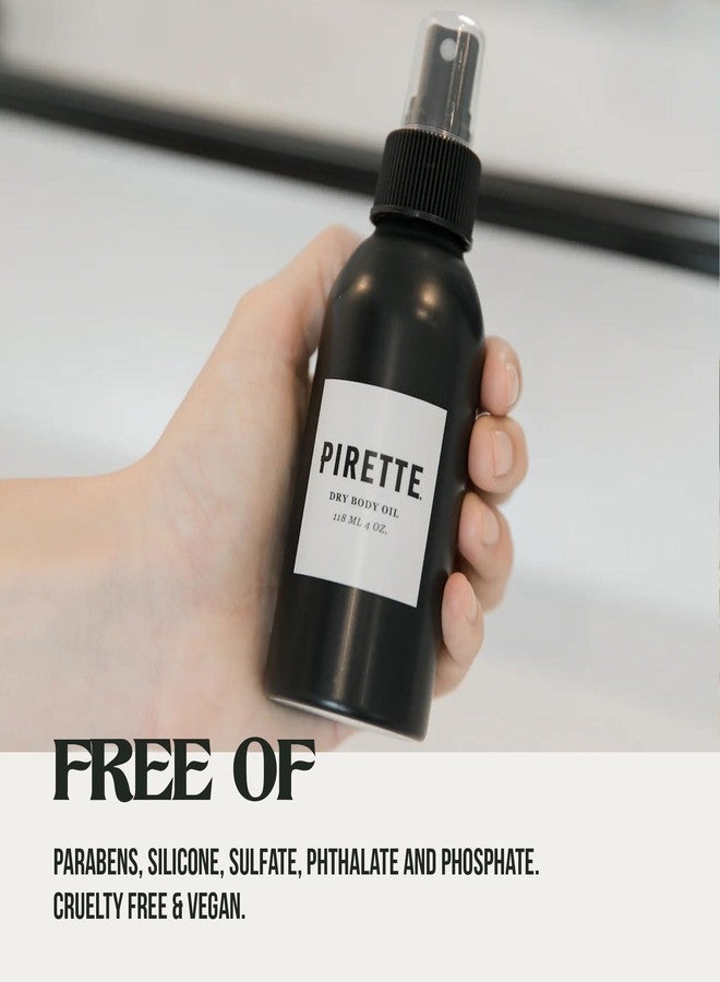 PIRETTE Dry Body Oil, Women’s Beach Inspired Hydrating Mist for Hair & Body, with Coconut Oil & Vitamin E, 4 Fl Oz - Image 5
