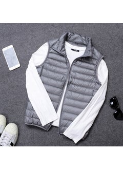 Gray Men's vest