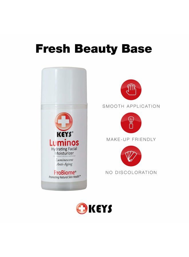 keys Care Luminos Hydrating Clear Natural Moisturizer - Makeup Base For Radiant Skin - Anti-Aging & Treats Discoloration For All Skin Types - Image 4