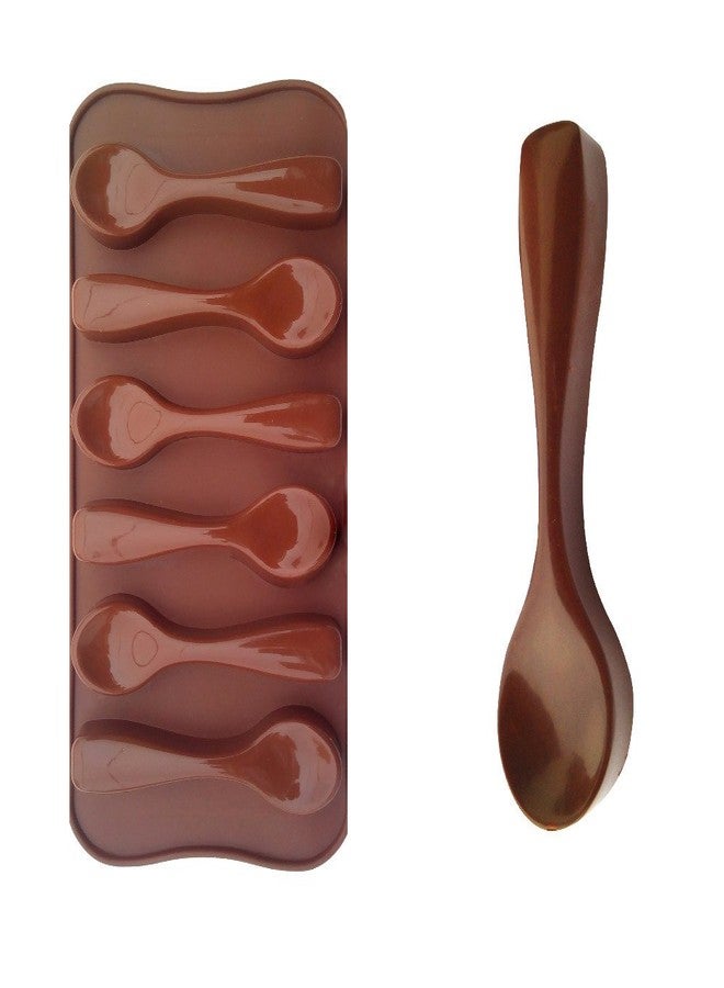 NE-MA Nema Silicone Spoon Shape Chocolate Mold - Image 1