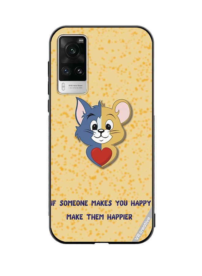 VR CREATIVE Protective Case Cover For Vivo X60 Pro Tom Jerry Design Multicolour - Image 1