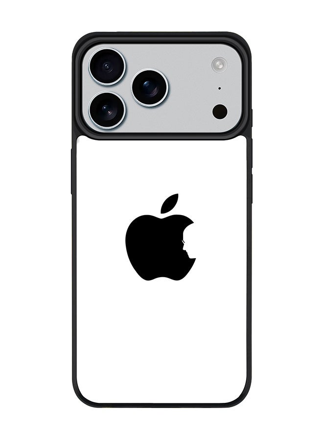 Stylizedd iPhone 17 Pro Max Case, [Compatible with MagSafe] Slim Magnetic cover Phone Case iPhone 17 Pro Max -Steve's Apple - White - Image 1