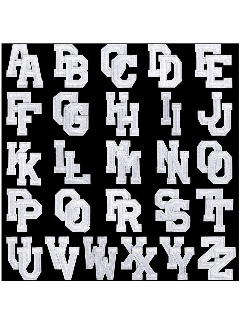 Alphabet Applique Patches, 52 Pieces Iron on Letter Patches Patch A-Z Letter Repair Patches - Image 1