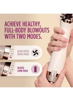 Shark Ht202 Smoothstyle Heated Comb + Blow Dryer Brush Dual Mode For All Hair Types Silk  - Image 4