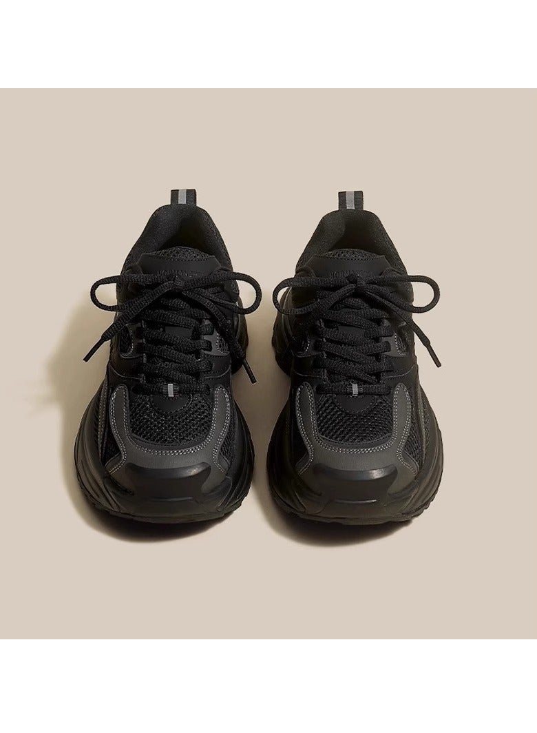Summer Women's Lightweight Thick Bottom Dad's Versatile Running Shoes - Image 1