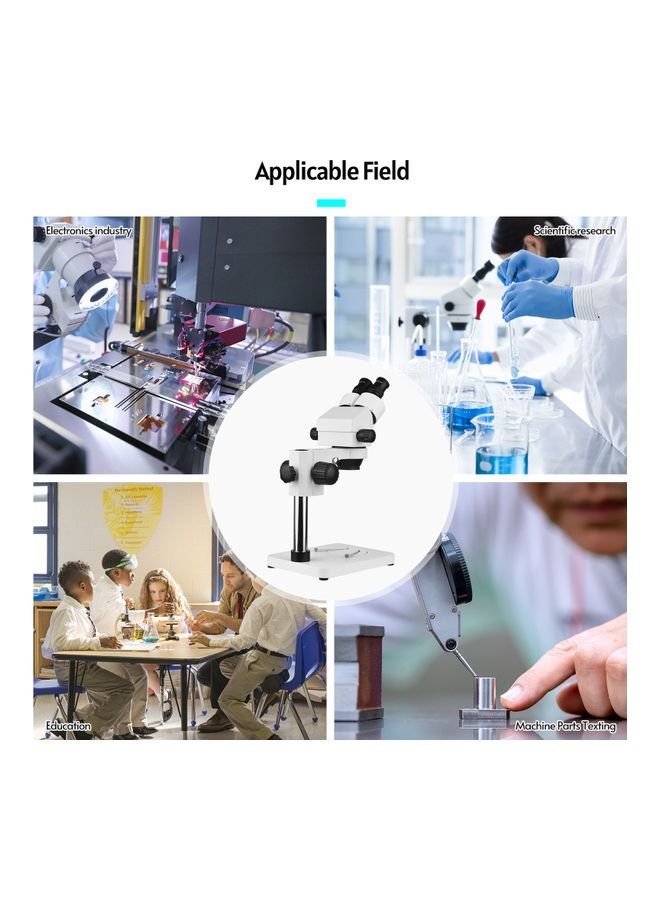 Generic Stereo Light Zoom Microscope 7-45X Magnification  - Image 2