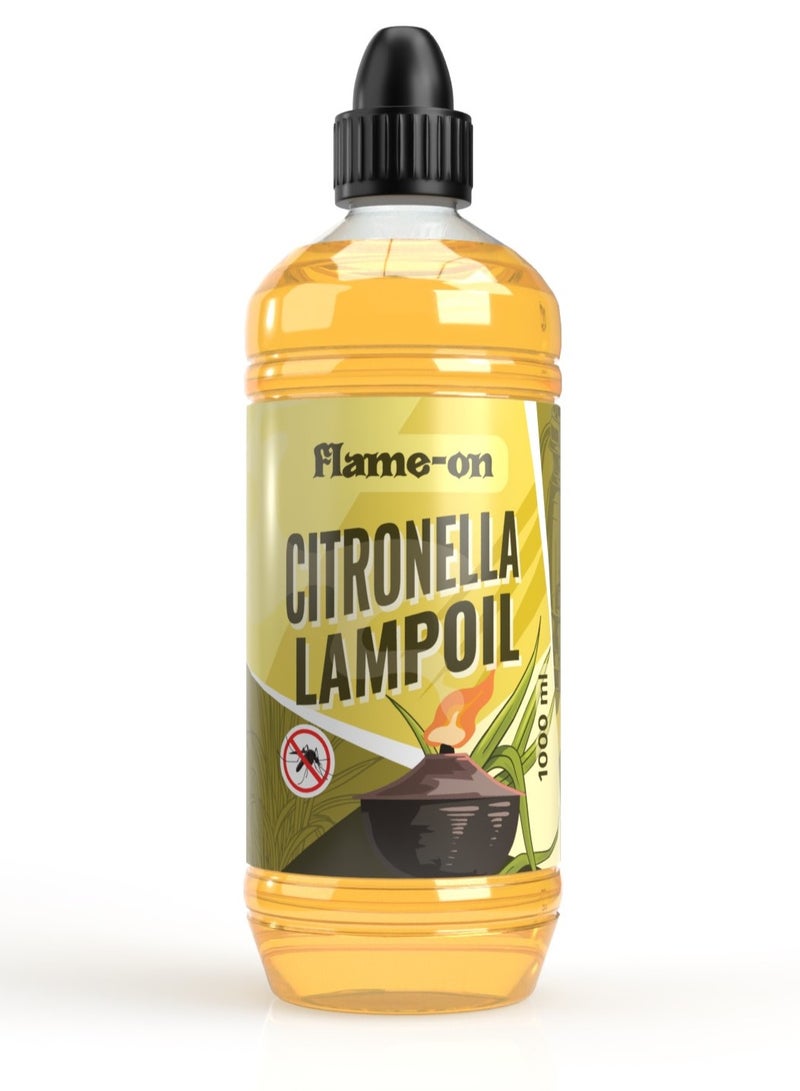 زيت مصباح سيترونيلا "فليم-أون" 1000 مل