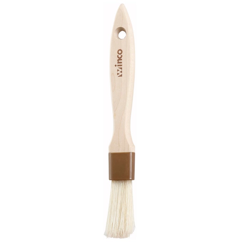 Winco Flat Pastry and Basting Brush, 1-Inch