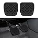 Rebvugr 2PCS Rubber Brake Clutch Pedal Pad Cover Pedal Covers 46545 SA5 000 Non Slip Brake Clutch Pedal Pad Car Accessories Brake Pedal Pads Fit for Accord Civic Acura CL Brake Pedal Replacement - Image 2