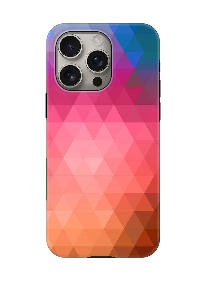 Stylizedd Tough Pro Magnetic Case for iPhone 16 Pro, Dual Layer hybrid PC + TPU Mobile Cover Matte - Anna's Prism - Image 1