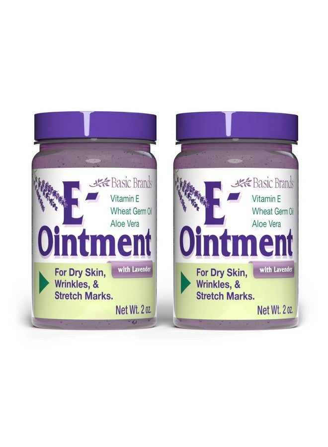 Basic Organics Basic Brands Vitamin E Ointment 2 Oz Lavender (Pack Of 2) - Image 1