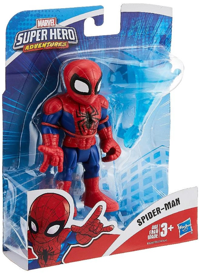 Playskool Heroes Marvel Super Hero Adventures Collectible 5-Inch Spider-Man Action Figure with Web Accessory, Toys for Kids Ages 3 and Up - pzsku/Z96893F7127A253C14FAEZ/45/_/1686134972/1f570327-6299-46d2-8581-43ba4153894f