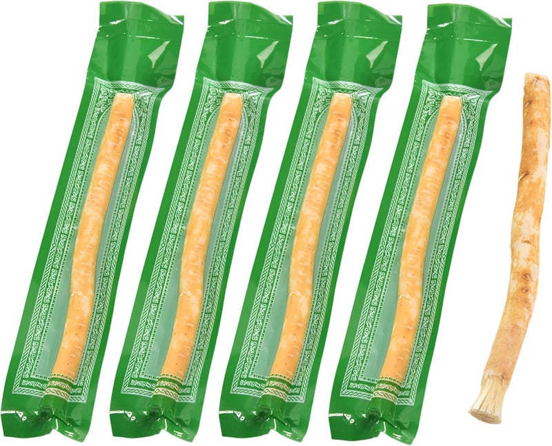 5 Pcs Natural Miswak Toothbrush Set, Traditional Hand-Made Root Stick for Teeth Cleaning, Portable Stick for Healthy Gums and Freshing Breath, Oral Care for Travel - Image 1