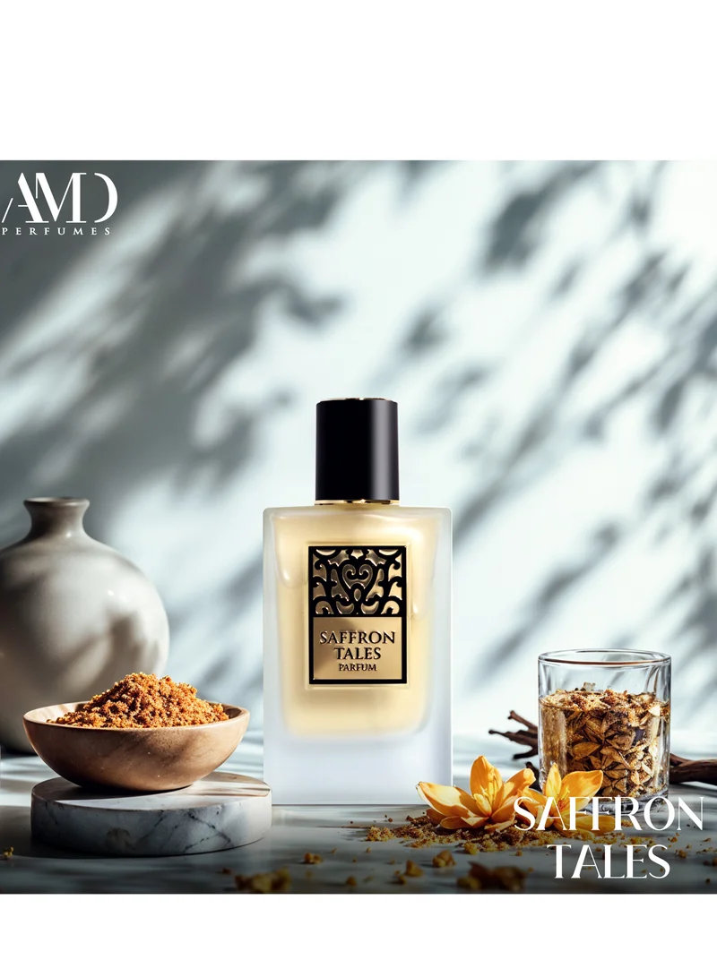 AMD Perfumes Memoirs Saffron Tales By AMD Perfumes Men and Women Fragrance EDP 100ml