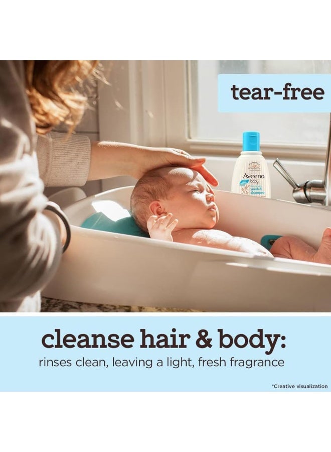 Aveeno Baby Daily Moisturising Bath for Delicate Skin (354ml) - Image 4