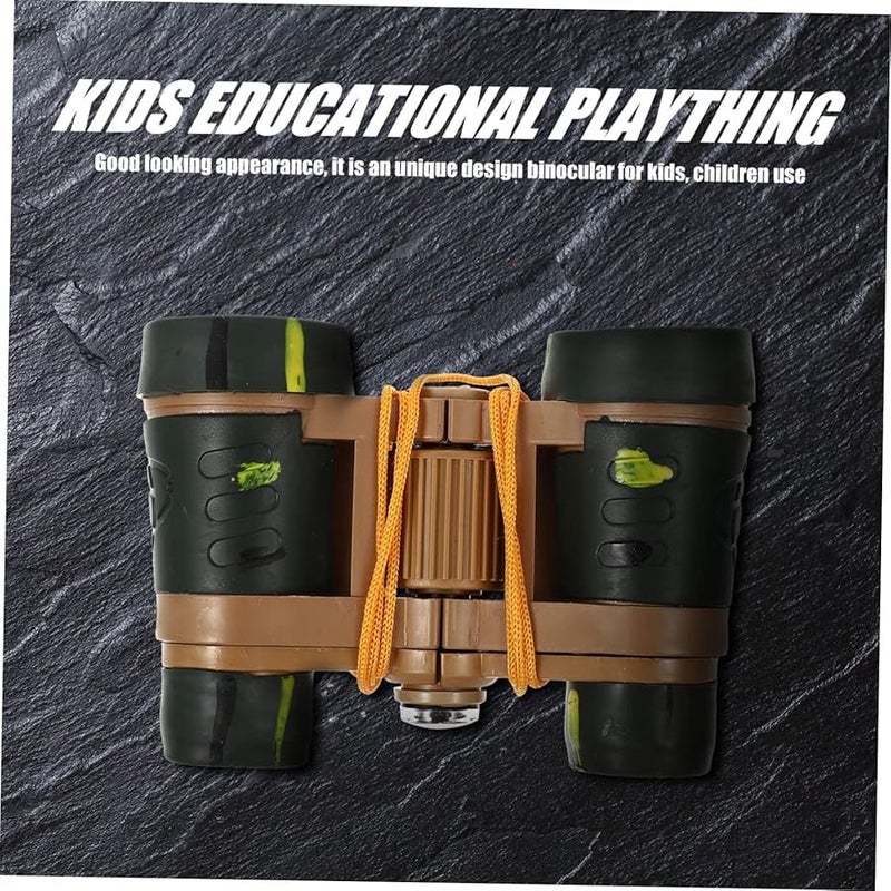 Camouflage Binoculars 2 Pack Compact Lightweight Outdoor Exploration Educational Scientific Tool - Image 4