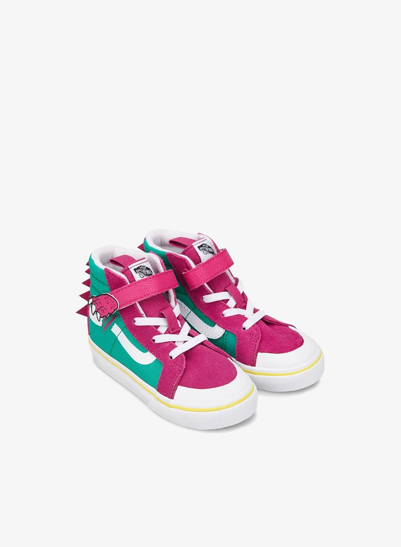 VANS Kids’ Dino SK8-HI Velcro Unisex Shoe (Baby and Toddler)