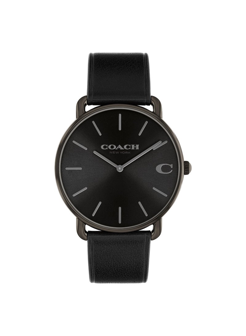 Coach Two-Hand for Men  Collection with Black Leather Strap - 14602719 - Image 4