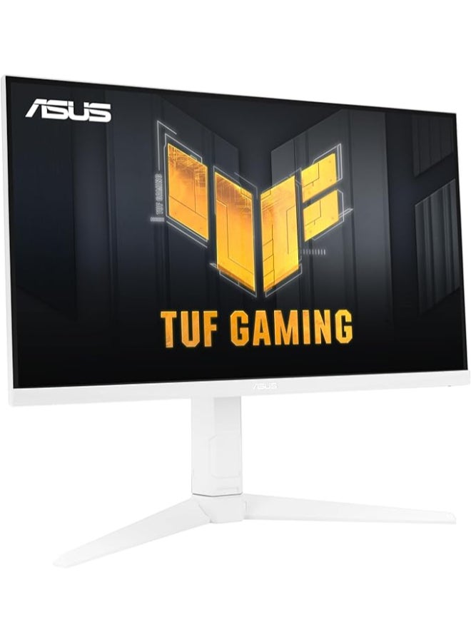 ASUS TUF Gaming VG27AQML1A-W 27" QHD Fast IPS Gaming Monitor, 260Hz (OC) Refresh Rate, 1ms GTG, G-Sync/FreeSync, HDR400, ELMB Sync, 90% DCI-P3, HDMI/DP, USB Hub, Adjustable Stand, White | 90LM05Z2-B01370 White - Image 2