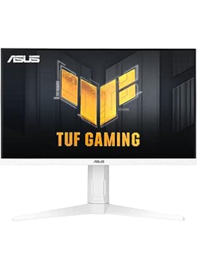 TUF Gaming VG27AQML1A-W 27" QHD Fast IPS Gaming Monitor, 260Hz (OC) Refresh Rate, 1ms GTG, G-Sync/FreeSync, HDR400, ELMB Sync, 90% DCI-P3, HDMI/DP, USB Hub, Adjustable Stand, White | 90LM05Z2-B01370 White