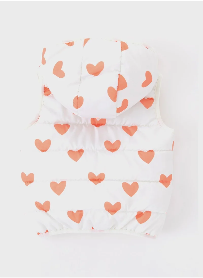 ديفاكتو Infant Printed Puffer Vest