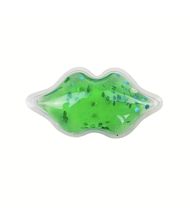 5pcs Lip Shaped Ice Packs Dual Use Eye Mask For Lip And Eye Care PVC Gel Reusable Fragrance Free Suitable For All Skin Types - Image 5