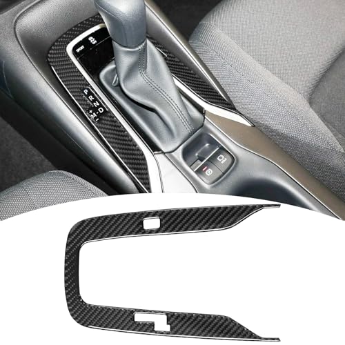 Bilisin Compatible with Carbon Fiber Outer Center Console Gear Shift Panel Cover Interior Accessories for Toyota Corolla 2019-2021 2022 2023(Only for Petrol Versions, not for hybrids) - Image 1