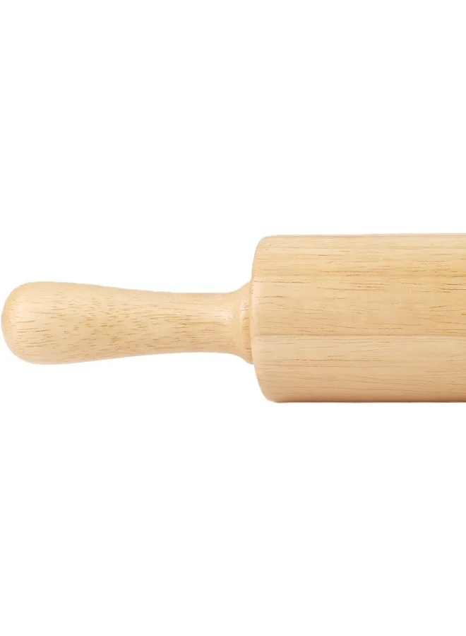 BILLI Billi Wood Rolling Pin, Brown, 9 Inch, WA-201-9