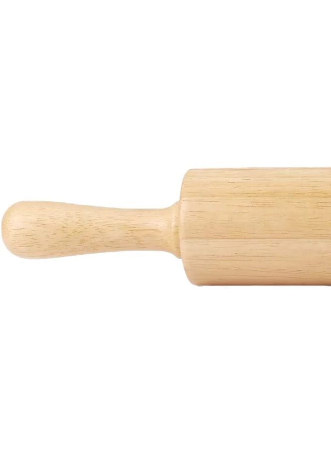 بيلي Billi Wood Rolling Pin, Brown, 9 Inch, WA-201-9