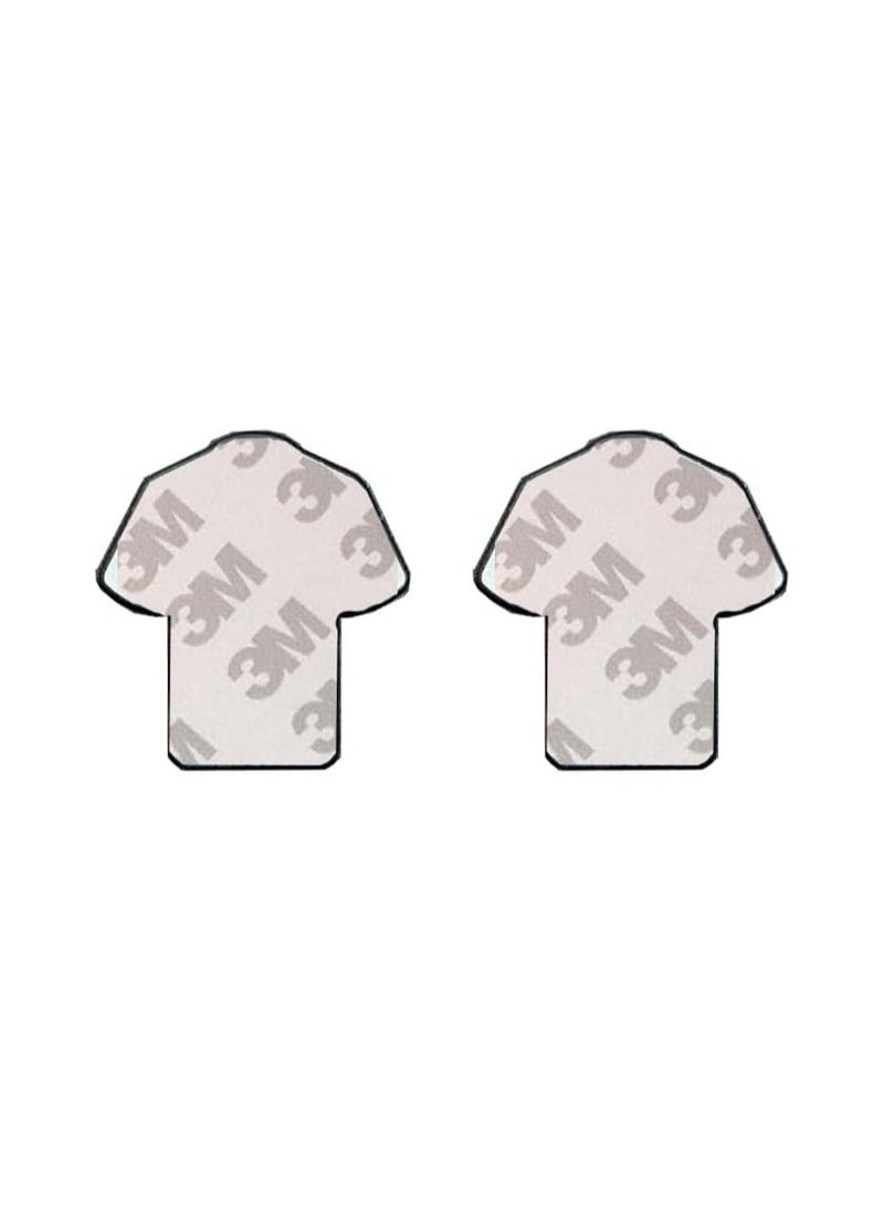 Generic Lionel Messi Football Player T-Shirt Design 2 Pcs Logo 2D Sticker Badge Metal 3x2cm - Image 3