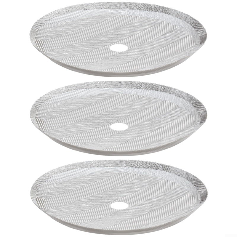 Stainless Steel Coffee Press Replacement Filters 3 Pieces Set 350ML 800ML Compatible - Image 3
