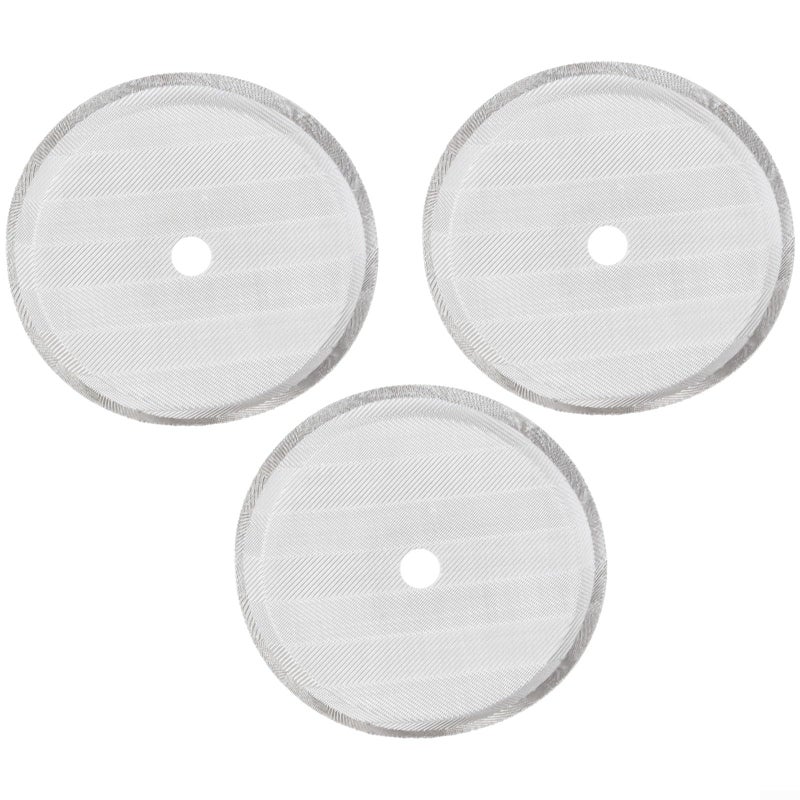 Stainless Steel Coffee Press Replacement Filters 3 Pieces Set 350ML 800ML Compatible - Image 2