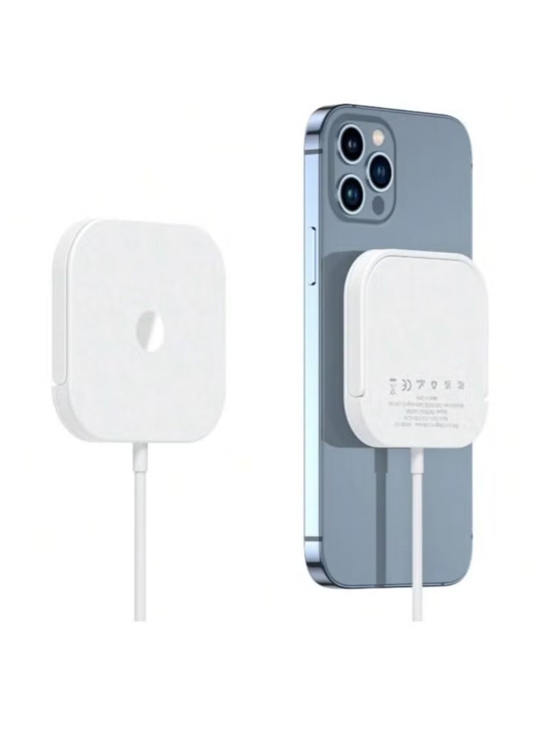 15 watt 3-in-1 MagSafe Wireless Charger With Charging Stand Compatible With iPhone 15 /14 /13 /12 Series, Apple Watch, Airpods 3 & Airpods pro  - Image 1