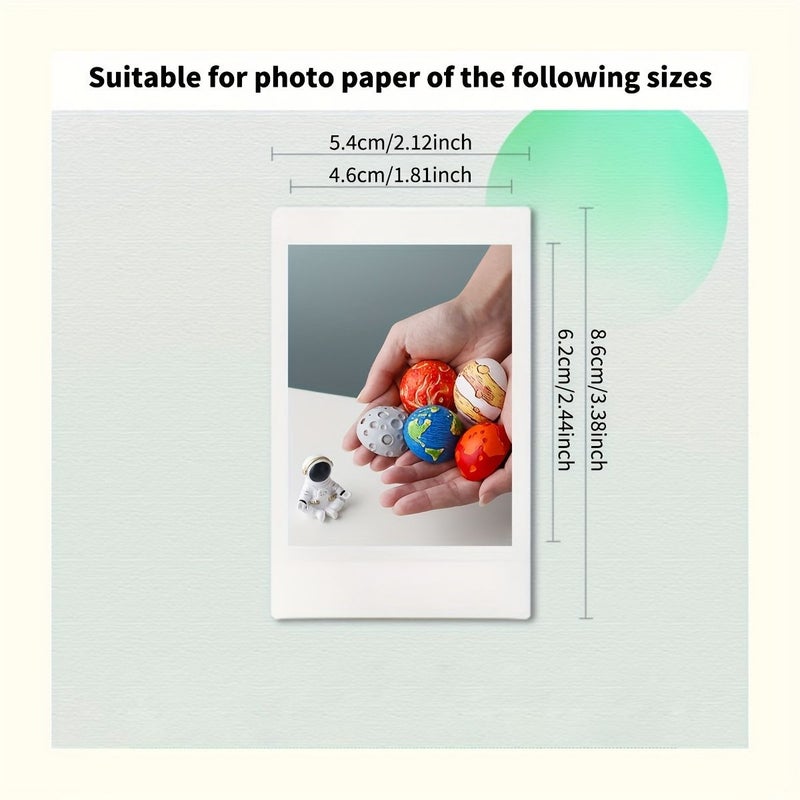 Full Color Series 15 Pieces Magnetic Photo Fridge Frames 3 Inch Fit Instax Home Decor - Image 5