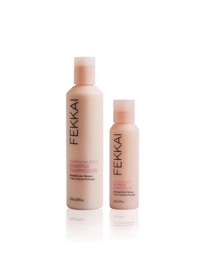 Fekkai Technician Color Shampoo - Includes 2 Oz + 8.5 Oz Bottles - Extends Vibrancy Of Color-Treated Hair - Free Of Sulfates, Parabens, Phthalates - Vegan, Cruelty-Free - Image 1