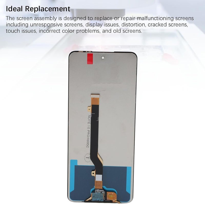 Multi usage Touchscreen for Note 10 Pro X695, TFT LCD Display Touch Screen Digitizer Assembly Note 10 Pro X695, LCD Display Touch Digitizer Assembly with Tools All usage compatible Rack sorted local inventory Liquid tight joint Trendy natural tone options Easy assemble alternatives Priority based order prep Secure equipped warehouse Fast intercity distribution All-scene tailored quality Classic design alternatives Coast & inland available Economical varied design options Versatile application Upgraded simple practical design Ready varied options Gulf mainstream practical design Long use oriented quality Low wear optimized design Affordable trusted craftsmanship Fast & slow shipment compatible User friendly optimized build Repeated use resistant selected material Carefully engineered build Multi-market matching options - Image 5