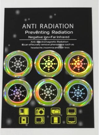Six Pieces Of Energy Anti-radiation Shield/mobile Phone Anti-radiation Sticker/negative Ion Anti-radiation Mobile Phone Sticker Shield Can Be Formulated At Will.-Color:6 Pieces In Light Green Hard Pieces - pzsku/Z968A79B8646094BB859AZ/45/_/1741853828/4b50f633-8214-468e-8b7c-b89ae4db4713