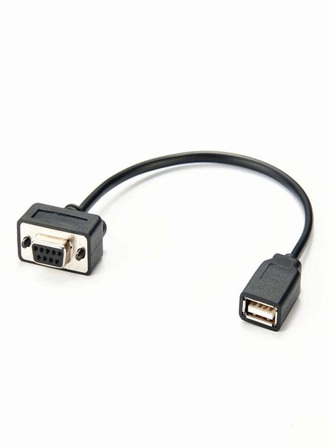 Elecbee DB9 Female to USB2.0 Female Power Cable 0.2M, Used in Computer and Industrial Applications for Data Transfer or Connection to Various Peripherals or Devices - Image 2