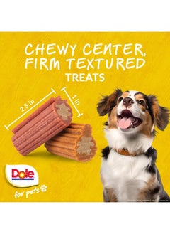 Dole Dole Freshly Fetched Dog Chews, Strawberry & Pineapple Flavored Dog Treats, 7oz, No Wheat, Corn, Soy, Artificial Flavors, Colors, or Preservatives  - Image 3